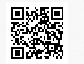 A qr code on a white background

Description automatically generated